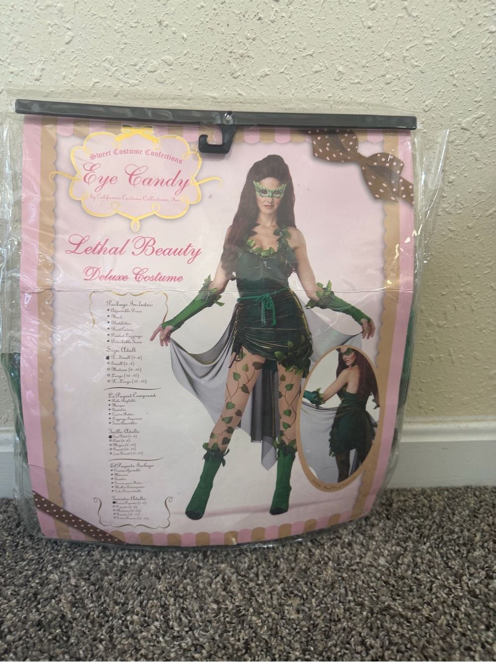 eye candy Green Lethal Beauty Deluxe Costume